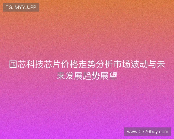 国芯科技芯片价格走势分析市场波动与未来发展趋势展望 国芯科技芯片价格走势分析市场波动与未来发展趋势展望